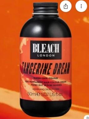 BLEACH LONDON Super Cool Colour In Tangerine Dream